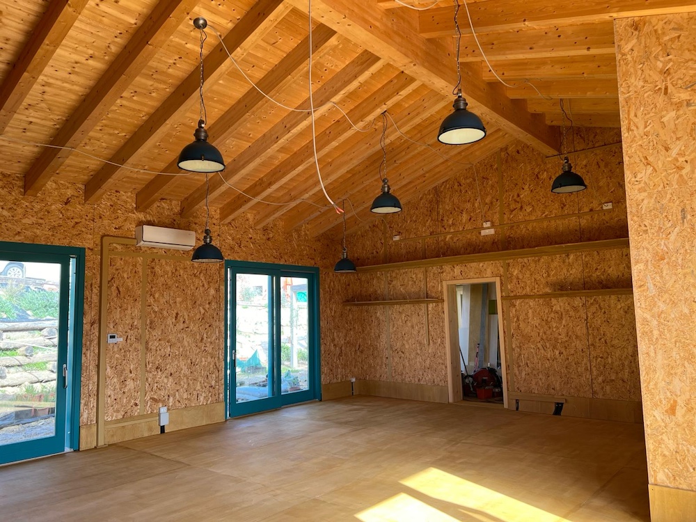 agriturismo in legno prefabbricato la spezia