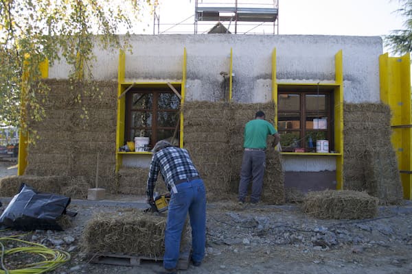 Bioedilizia legno paglia torino, cappotto in paglia ad alta efficienza