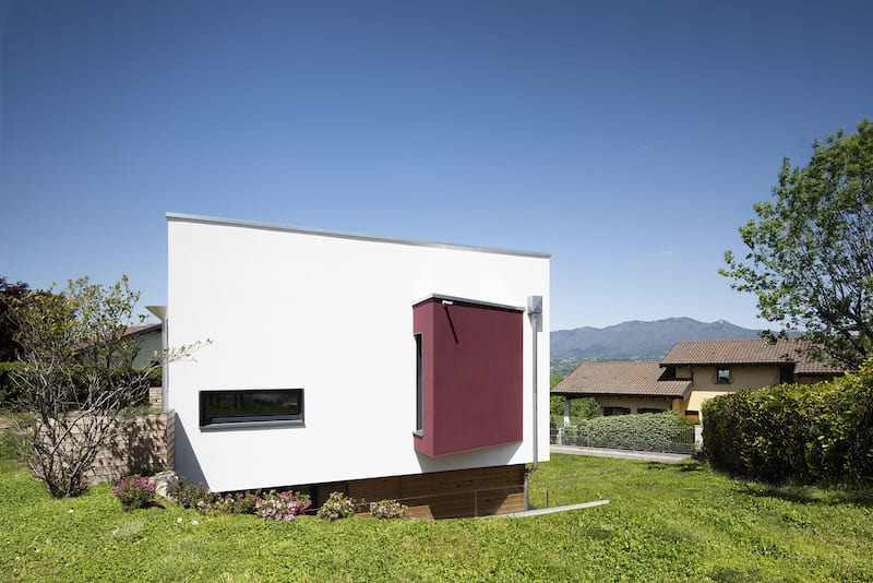 casa in legno stile moderno bioedilizia varese