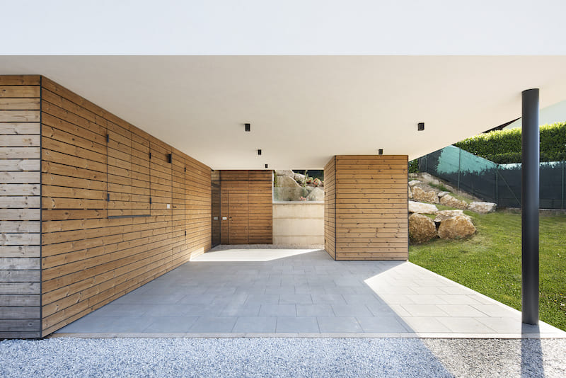 casa in legno stile moderno bioedilizia varese