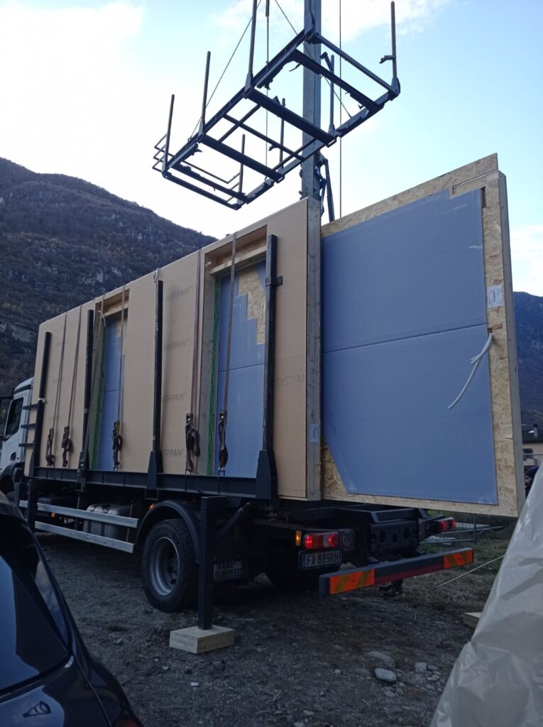 pareti prefabbricate case in legno canton ticino