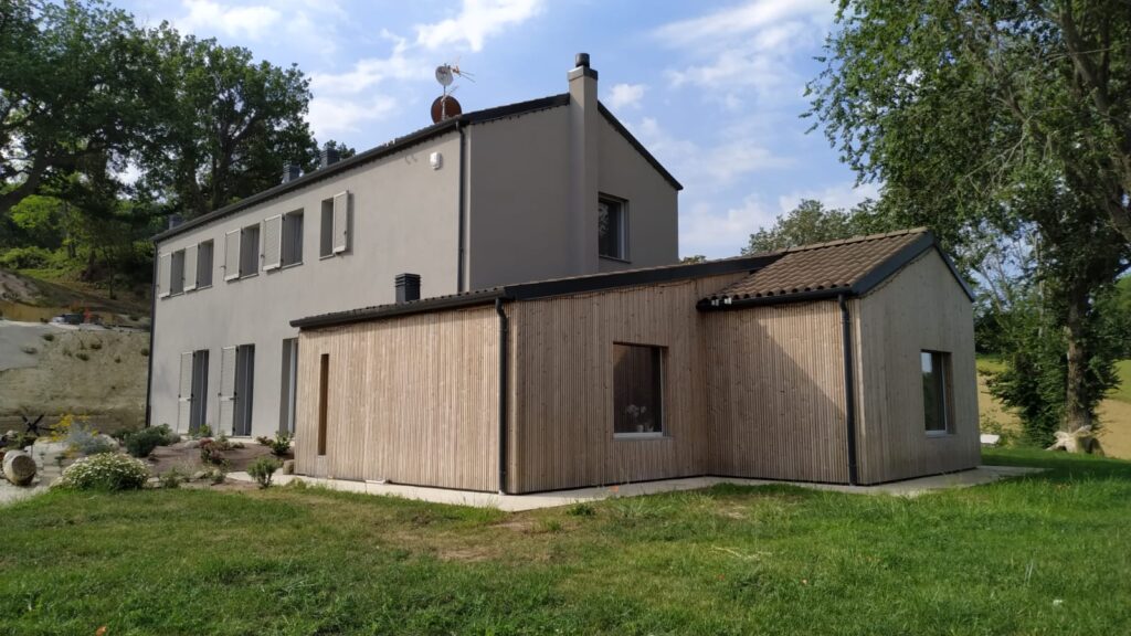 villa in legno nelle marche bioedilizia pesaro urbino