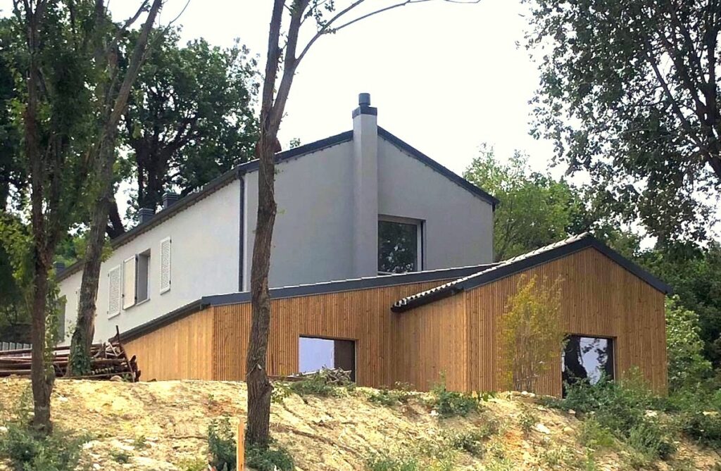 casa bioedilizia nelle marche villa in legno