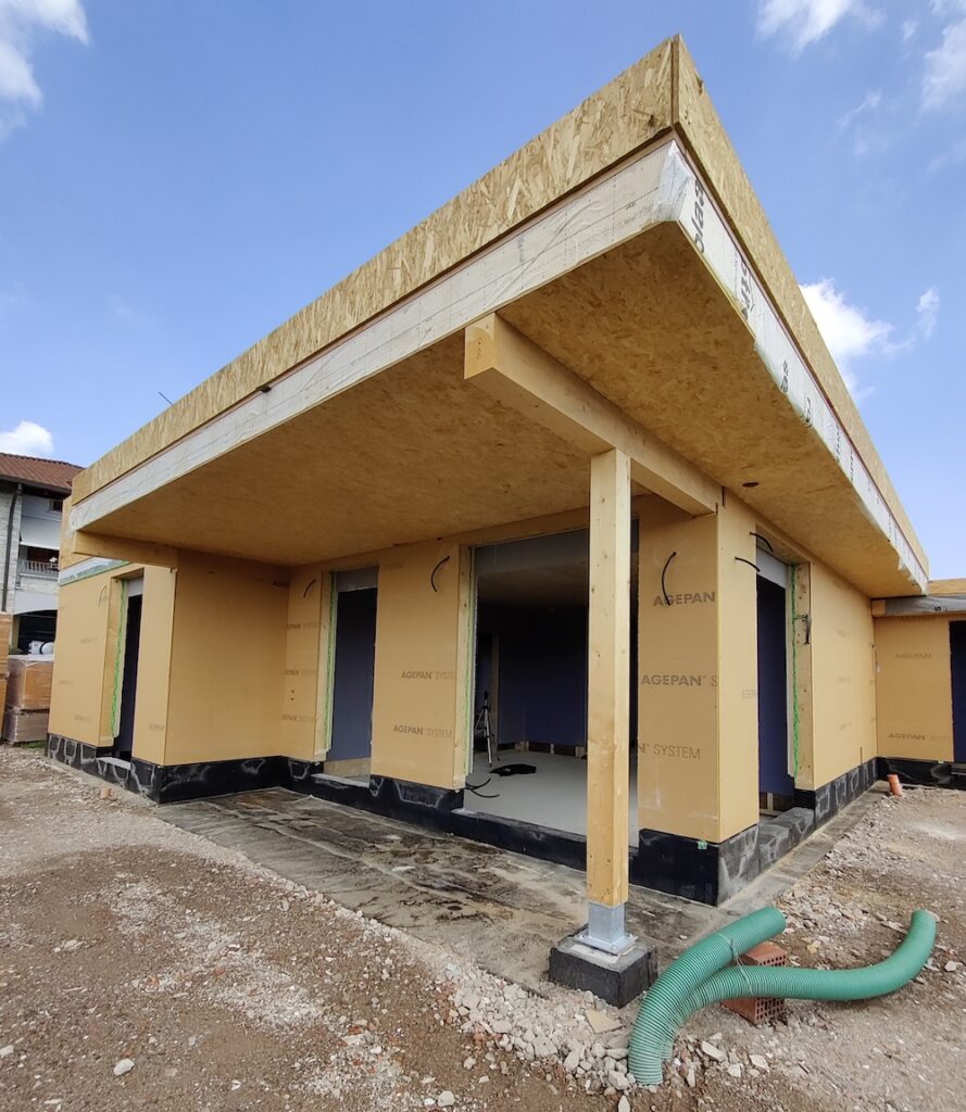 casa in legno a novara cantiere bioedilizia