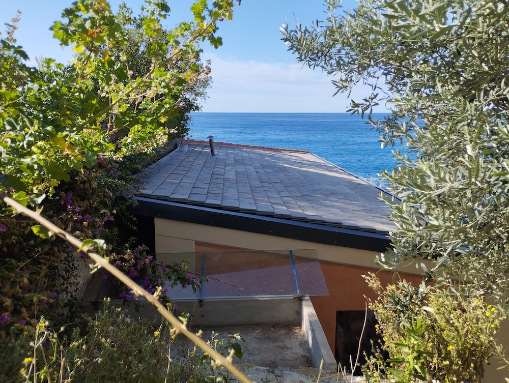 dependance in legno genova vista mare bogliasco bioedilizia