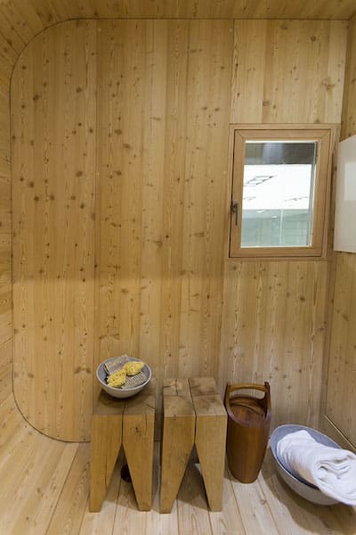 modulo sauna in legno jacuzzi novellocase