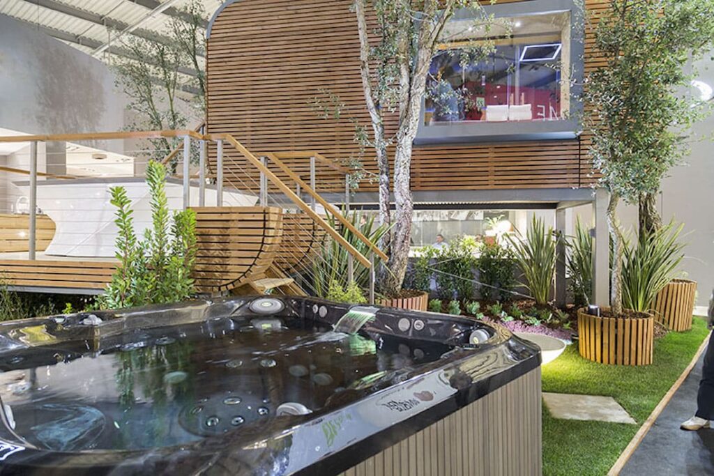 modulo spa in legno original wellness treehouse