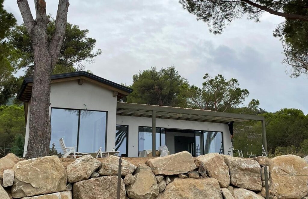 villa in legno isola elba bioedilizia