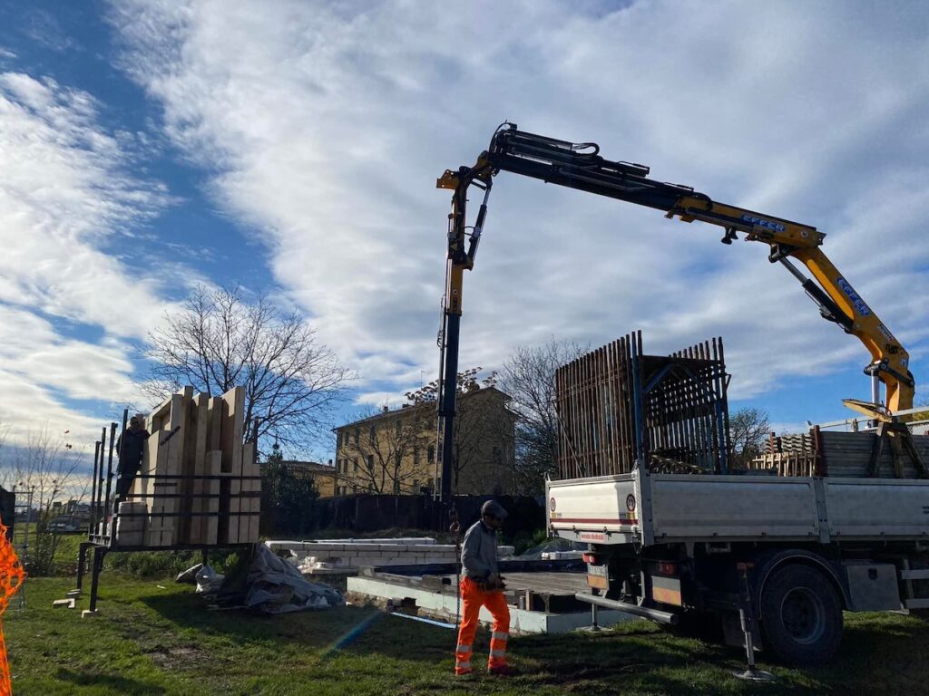 villa in bioedilizia a treviso costruzione platea