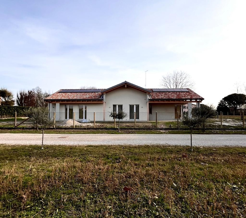 villa in legno a venezia salzano