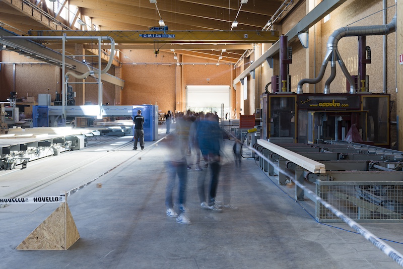 visita sede novellocase studenti supsi architettura Mendrisio