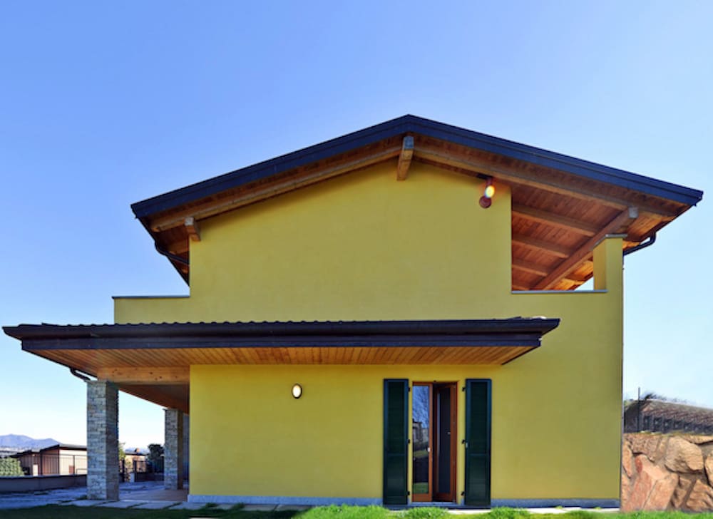 complesso residenziale in legno vista lago varese bodio lomnago