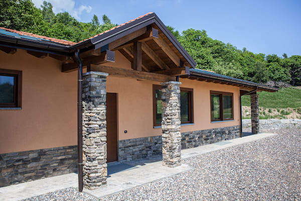 villa in legno gignese