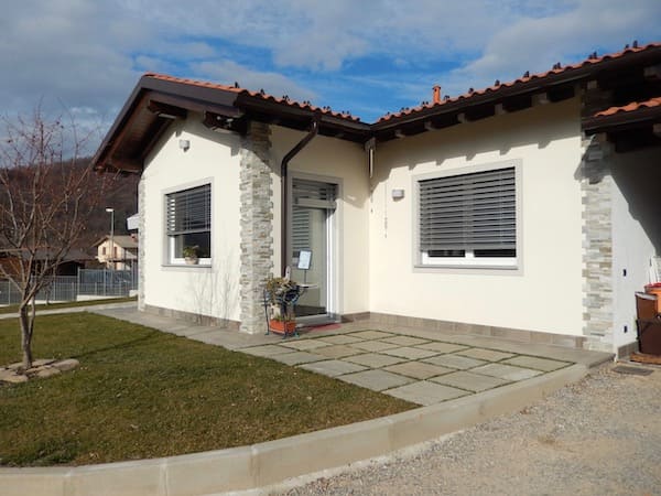 Bioedilizia a Cuneo, casa in legno classe A4.
