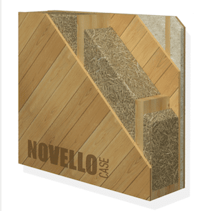 Telaio legno e paglia Novellocase