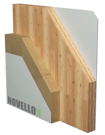 sistema costruttivo X lam Novellocase