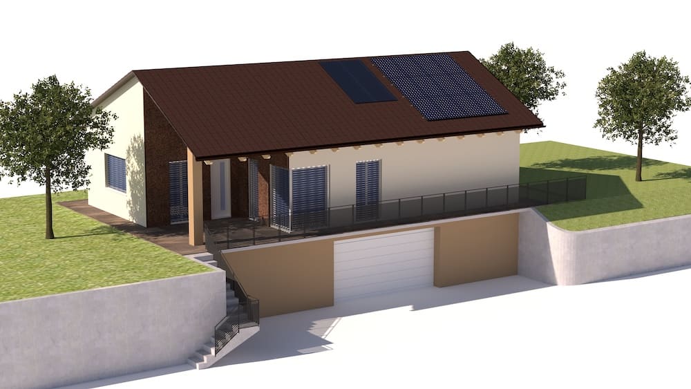 villa in legno torino rivalba progetto