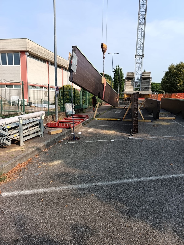 piscina di tradate travi in legno lamellare