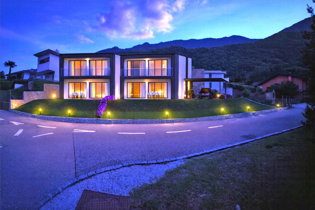 ville in legno moderne a due piani in vendita bellinzona